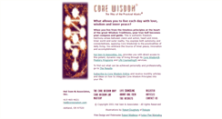 Desktop Screenshot of corewisdom.com